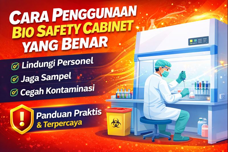 Cara Penggunaan Bio Safety Cabinet yang Benar untuk Keamanan Laboratorium